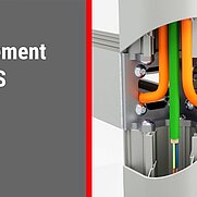  Perfekte Kabelführung in XMS Kabinen von item